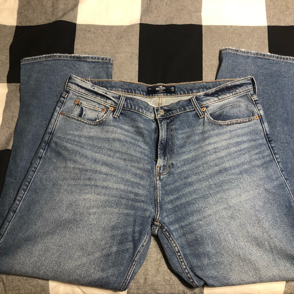 New Hollister Baggy Jeans 36x32
